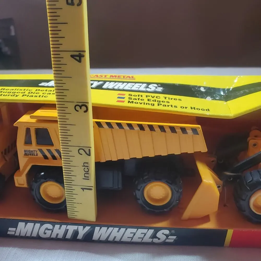 Mighty Wheels 3-Pack Construction Vehicle Set